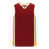 Athletic Knit Pro Cut Basketball Jersey with Rap Neck & Side Inserts (B1715)